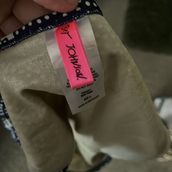 EXCELLENT CONDITION WOMENS SMALL / MEDIUM BETSEY JOHNSON AHOY BABES BIKINI SET - Picture 5 of 8